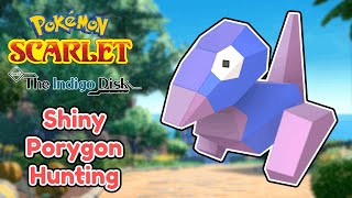 Shiny Porygon Hunting  Pokemon Scarlet [upl. by Miah]