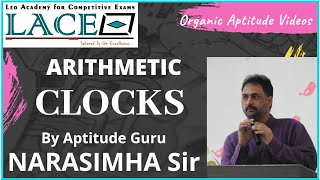 CLOCKS Aptitude Concept By Narasimha Sir  SSCCRTRRBCompExams [upl. by Herminia]