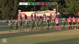 LenoirRhyne Mens Soccer vs LeesMcRae  9819 [upl. by Aiekan]