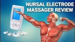 NURSAL Electrode Impulse Mini Massager REVIEW [upl. by Nnahs]