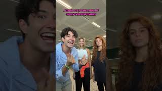 ALESSIA LANZA E EMILY PALLINI E IL LORO FANTASTICO SCHERZO IN AEREOPORTO tiktok perte webboh [upl. by Udell244]