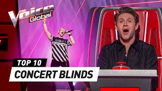 Talents turning their Blind Auditions into CONCERTS on The Voice [upl. by Marlin]