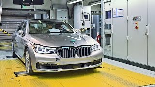 BMW 7 Series Production Line G11G12 [upl. by Antoine153]