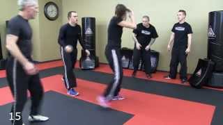 Beginner Krav Maga Complete 30 Minute Class Warm Up Drills Practice [upl. by Pournaras]