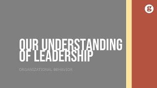 Challenges to our Understanding of Leadership [upl. by Anitsuga]