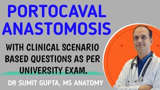 PORTOCAVAL ANASTOMOSIS [upl. by Ilellan]