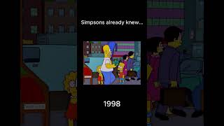 Simpsons predictions came true 😳 [upl. by Haret]