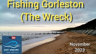 Sea Fishing Gorleston Norfolk The Wreck [upl. by Bartholomeo451]