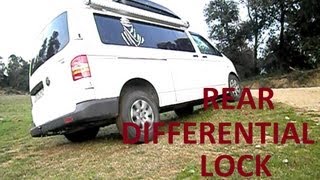 Rear differential lock Volkswagen T5 4motion demon [upl. by Ylrad]