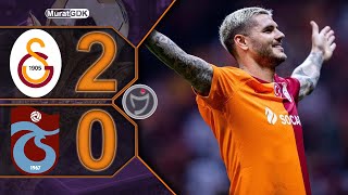 GALATASARAY 20 TRABZONSPOR  DERBİ ASLANI ICARDI  TRENDYOL SÜPER LİG 2 HAFTA [upl. by Bonne91]