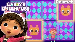 Könnt ihr die Karten zuordnen MemorySpiel für Kinder  GABBYS DOLLHOUSE  Netflix [upl. by Odrareg38]