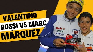 🔥 MARC MÁRQUEZ VS VALENTINO ROSSI UNA HISTÓRICA RIVALIDAD  MOTOGP 2024 [upl. by Elvina]