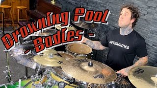 Drowning Pool  Bodies drum cover [upl. by Morel]