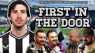 LIVE  FIRST IN THE DOOR  THE ALL WITH SMILING FACES PODCAST [upl. by Otineb]