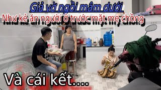 Giả Vờ Ngồi Nâm Dưới Trước Mặt Mẹ Chồng  Và Cái Kết [upl. by Ara]