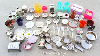 9 Minutes setisfying DIY Amazing mini kitchen set Dolliyon shibbuworkshop4946 [upl. by Lange296]