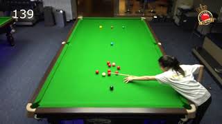 Hiend Snooker  Mink 139 VS Sompol Saetang practicing  Hiend [upl. by Kenon]