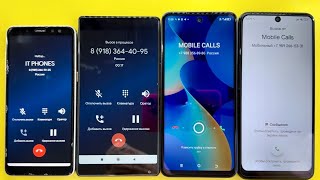 Real Calls and Fake Calls Samsung Galaxy A8 Xiaomi Mi Mix1 Tecno BG6 Redmi Note 12 [upl. by Backer]