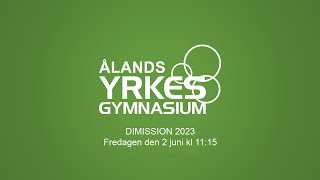 Ålands yrkesgymnasiums dimission 2023 [upl. by Epperson]