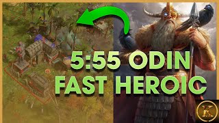 Odin Fast Heroic Guide  Age of Mythology Retold Undermine  Walking Woods [upl. by Aliuqa]