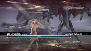 FFXIII Adamantoise Kill  Vanille Death Spam [upl. by Hpseoj]