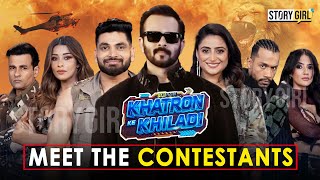 Confirmed Contestants of Khatron Ke Khiladi 13  Khatron Ke Khiladi 2023  Rohit Shetty  KKK13 [upl. by Etnahs80]