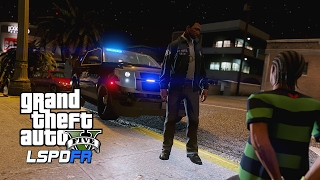 GTA 5 LSPDFR 17  quotToo Many Donutsquot  2015 Unmarked Chevy Tahoe ELS [upl. by Gascony95]