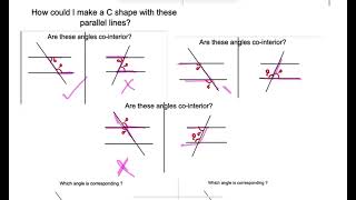 CoInterior Angles on Parallel Lines [upl. by Zahavi59]