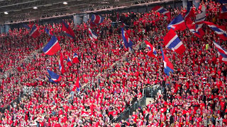 Wisla Krakau fans goal celebration against Cracovia 21032015 [upl. by Astred]