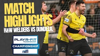 MATCH HIGHLIGHTS HampW Welders vs Dundela December 27th 2023 [upl. by Carny]