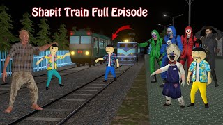 Gulli Bulli In Shapit Train FULL EPISODE  Train  Gulli Bulli  Make Joke Of Horror [upl. by Starks773]