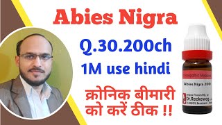 Abies Nigra 302001M Use hindi  Abies Nigra Use amp Benefits  Abies Nigra Homeopathic Medicine [upl. by Audrie]