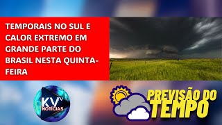 🔴 PREVISÃO DO TEMPO  26 DE SETEMBRO DE 2024 [upl. by Christoffer]