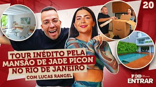 POD ENTRAR  Tour inédito pela mansão do RJ de Jade Picon com Lucas Rangel [upl. by Dolley]