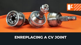 How to replace CV joint AUTODOC TUTORIAL [upl. by Eek]