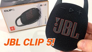 JBL CLIP 5 Unboxing Review amp Sound Test Is it any good [upl. by Amann641]