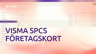 Visma Spcs företagskort [upl. by Daniel915]