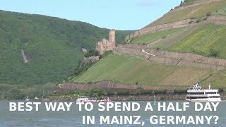 Rhine Cruise from Mainz Germany [upl. by Madalena]