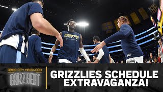 Grizz Beat  Grizzlies Schedule Extravaganza  8172023 [upl. by Ashlan]