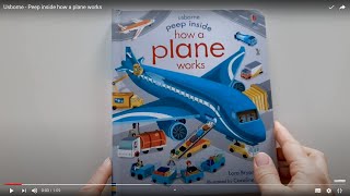 Usborne  Peep inside how a plane works [upl. by Danziger937]