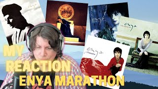 ENYA MARATHON FIRSTREACTION to Orinoco Flow EbudaeAnywhere Is Wild ChildThe River Sings [upl. by Bonne]