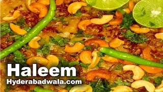 Haleem Recipe Video  Mutton  Learn How to Make Hyderabadi Mutton Haleem at Home English [upl. by Alegnat830]