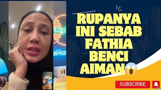 Fathia latiff ada dendam terhadap Aiman😱⁉️⁉️ [upl. by Ybloc]