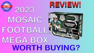 2023 Mosaic Football Mega Box Review  Should You Buy This or a Blaster Box [upl. by Ayatan]