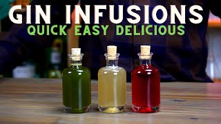 3 Easy Gin Infusions for your Cocktails  Homemade Stuff [upl. by Sheree]