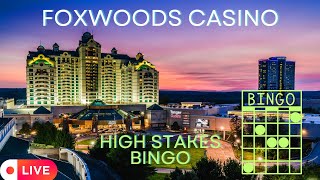 Live High Stakes Bingo 1000 Games Foxwoods Resort and Casino [upl. by Kariotta]