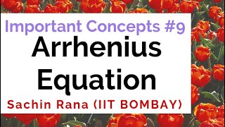 Arrhenius Equation  Important Concpts  JEE NEET 2020 [upl. by Nuj]