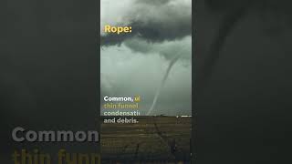 Not all tornadoes are created equally Witness their differences Shorts [upl. by Aelsel]