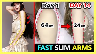 BEST SLIM ARMS WORKOUT  Get Lean Arms Toned Arms Lose Arm fat Slim Flabby Arm in 2 Weeks [upl. by Ettezus]