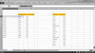 excel120  Dopasowanie elementów z jednej listy do odpowiadających im w drugiej liście [upl. by Aeslehs]